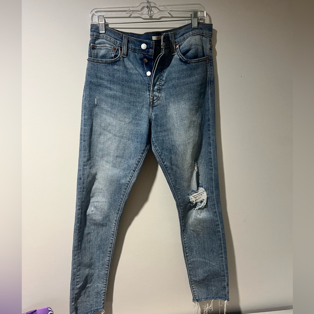 Wedgie skinny style Levi’s jeans